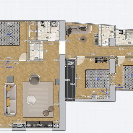 Thebluestay 264 - Spacious In 15 - Ac Appartement
